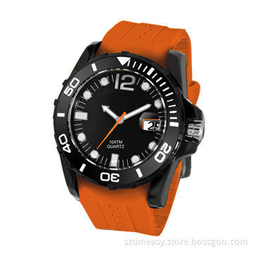 High-quality plastic watch with many colors, 10 ATM
